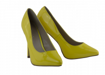 5″ Pleaser yellow high heels décolleté