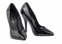 4.75 inch heels Pleaser Black Décolleté