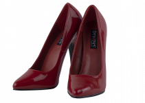 5.75 inch heels Devious Red High Heels Pumps