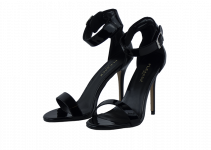 5 inch heels Pleaser Black Sandals